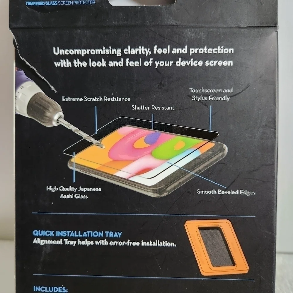 Samsung Galaxy A01 Tempered Duraglass Screen Protector NIB